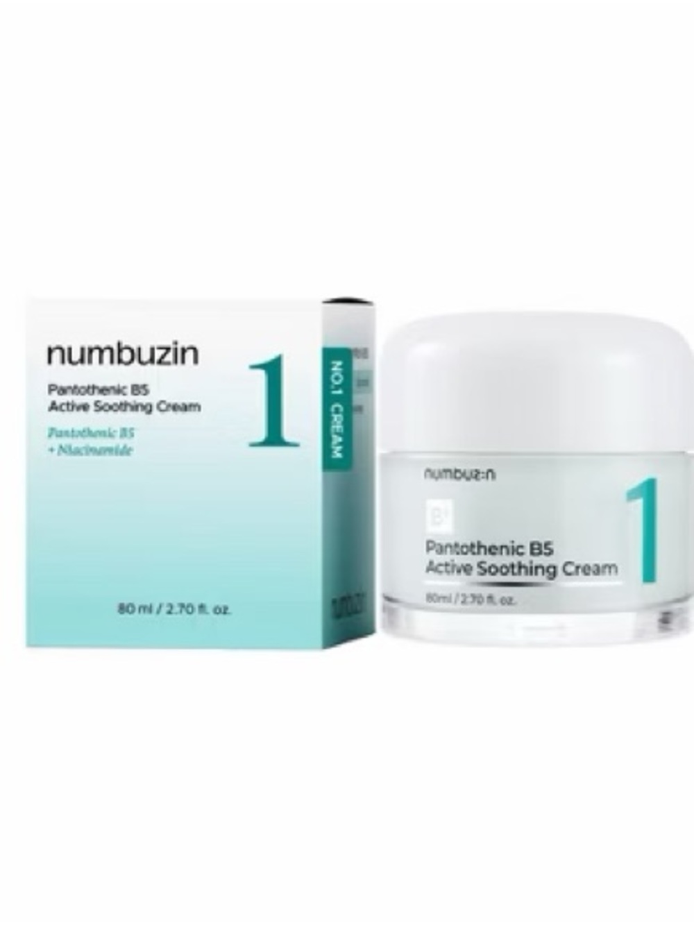 Numbuzin No. 1 Pantothenic B5 Active Soothing Cream